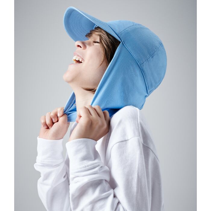 Beechfield Kids Legionnaire Style Cap Thumbnail