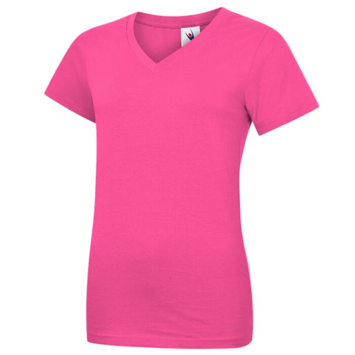 Ladies Classic V-Neck T-shirt Thumbnail